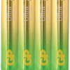 ⁦4 סוללות אולטרה אלקליין 1.5V AAA⁩ – תמונה ⁦2⁩