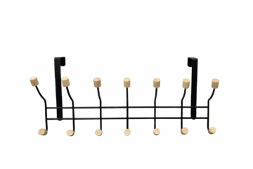 מתלה תלייה לדלת 7 ווים