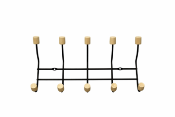 מתלה קיר 5 ווים