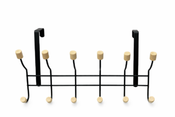 מתלה תלייה לדלת 6 ווים